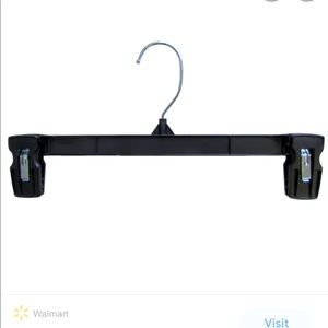 30 count black pants hangers